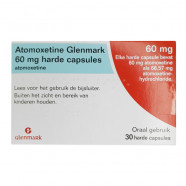 Купить Атомоксетин капс. 60 мг Европа :: Аналог Когниттера :: Glenmark №30 в Курске
