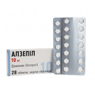 Купить Алзепил (Донепезил) таблетки 10мг №28 в Курске